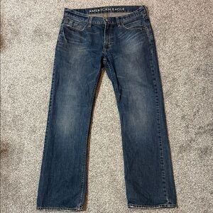 American Eagle Outfitters Men's Low Rise Boot Cut Jeans Sz 33/32